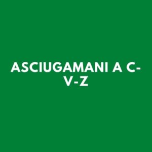 Asciugamani a C-V-Z