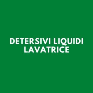 Detersivi liquidi lavatrice