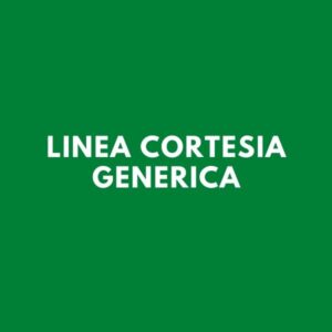 Linea cortesia generica