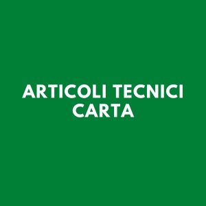 Articoli tecnici carta