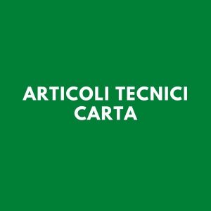 Articoli tecnici carta